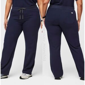 FIGS Technical Collection Livingston Scrub Pants-Navy Blue 2XL